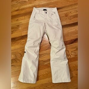 The North Face women’s Sally insulated ski pants gardenia white XS